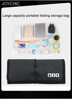 Joychic Travel Cable Organizer Bag Multifunction Dustproof Pouch Accessories Carry Case Portable Foldable Waterproof Storage Bag for Travel Outdoor  - Image 2