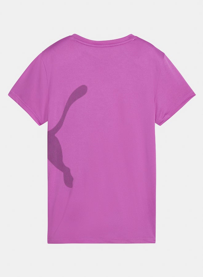 PUMA Women Tad Big Logo Tee - Image 4