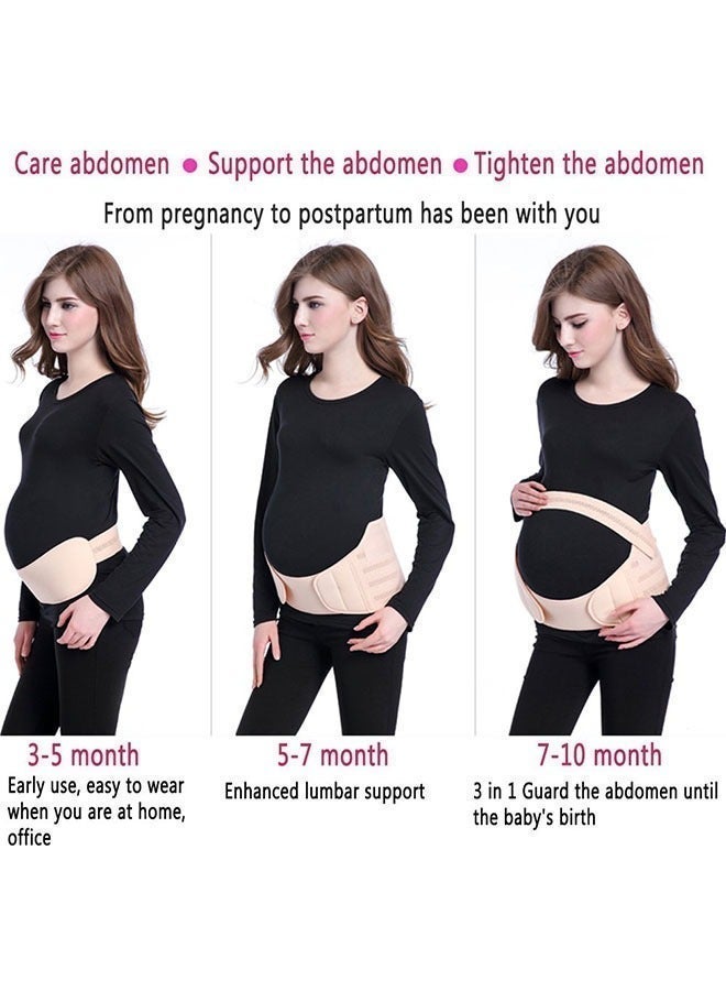 Maternity Belt for Pregnant Women， Breathable Elastic Pelvic Support Band ，Adjustable Posture Corrector & Back Pain Relief ，Abdominal Binder for Prenatal & Postpartum Recovery - Image 4