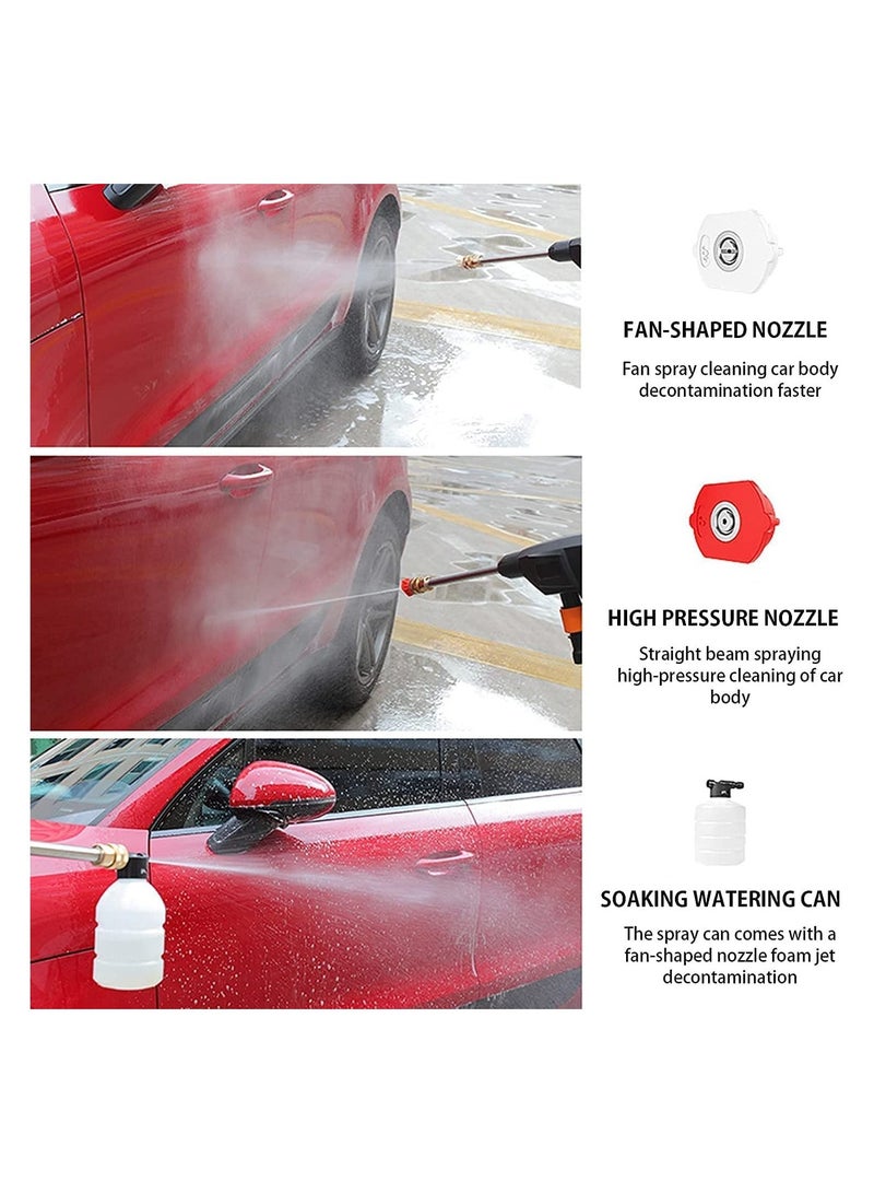 GGEROU Upgraded Cordless Electric Pressure Washer Pump Car Cleaning Kit 400W 30 Bar - Image 5