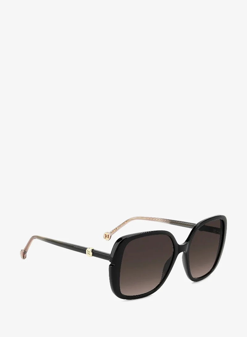 كارولينا هيريرا CAROLINA HERRERA HER 0386/S Sunglasses Black Square