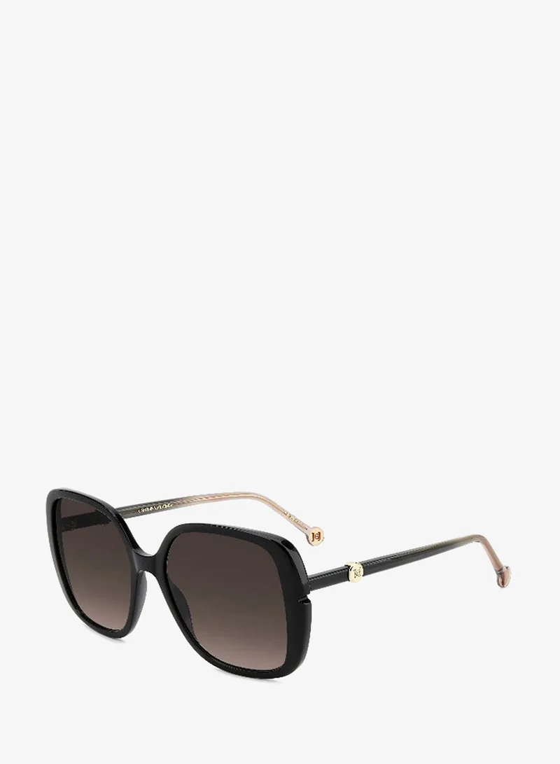 كارولينا هيريرا CAROLINA HERRERA HER 0386/S Sunglasses Black Square