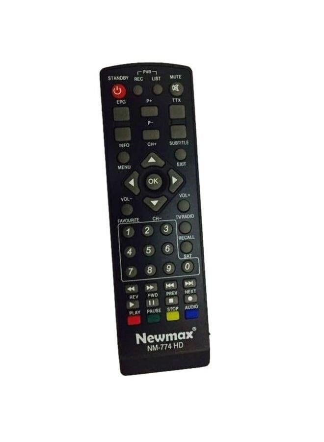 Newmax Satellite Receiver Remote Control Black