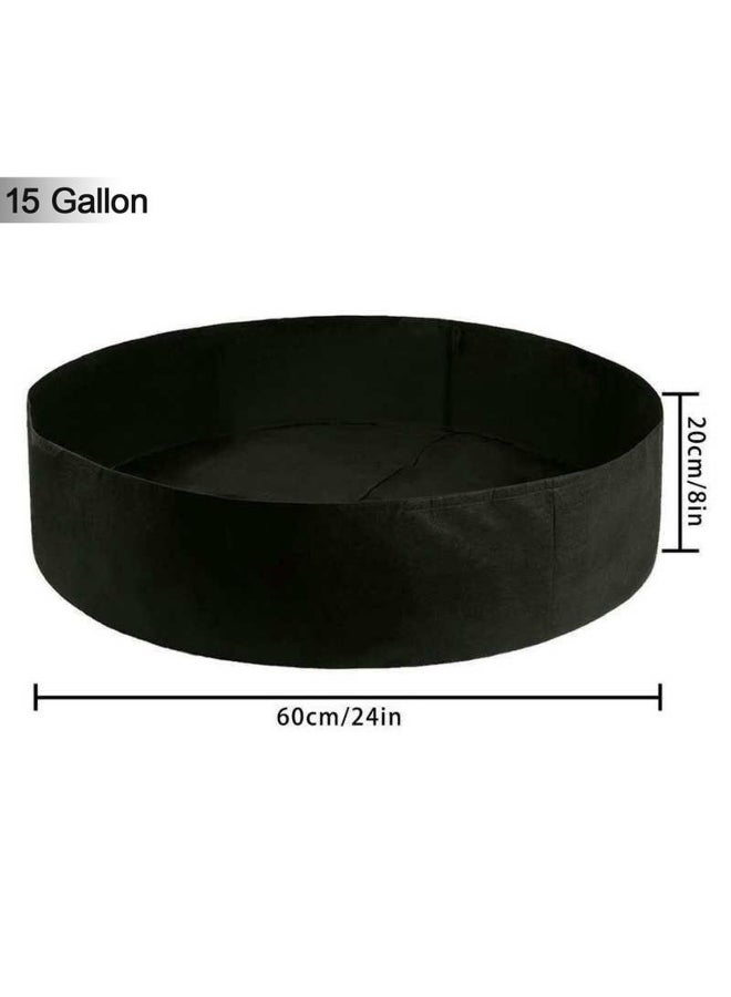 Generic 15/50/100 Gallon Large Capacity Plants Growing Bag Garden Flower Planter Elevated Vegetable Box Planting Grow Bag  - Image 1
