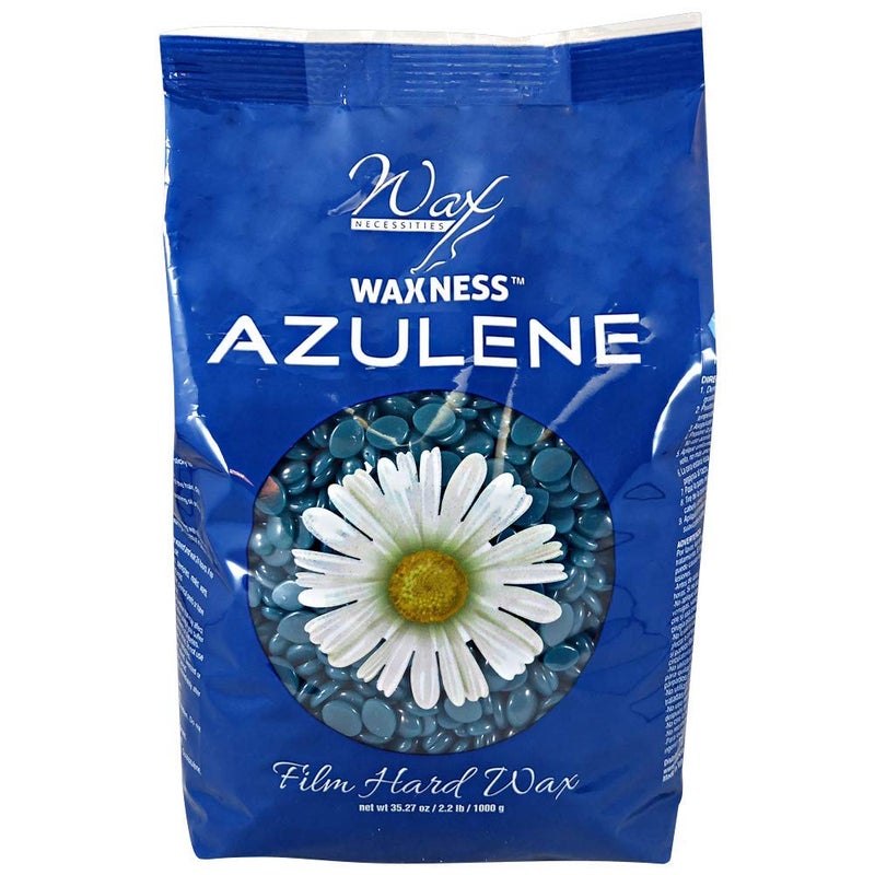 wax necessities Waxness Wax Necessities Film Hard Wax Beads Azulene 2.2 Pound - Image 1