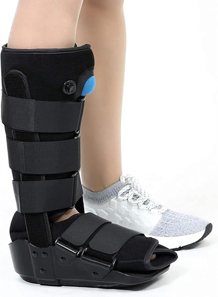 Generic Upgraded long walking boots fracture boots, air cam walkers, protective boots ankle sprains, adjustable ankle and foot boots, unisex  - Image 1