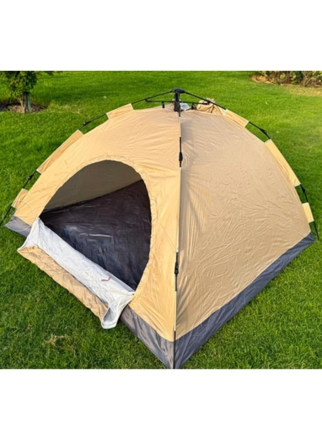 Generic Automatic Pop Up Outdoor Tent Portable Waterproof Sunscreen Tent with Carry Bag Lightweight Instant Tent for Camping and Other Outdoor Activities Size: 2*2*1.5m  - Image 1