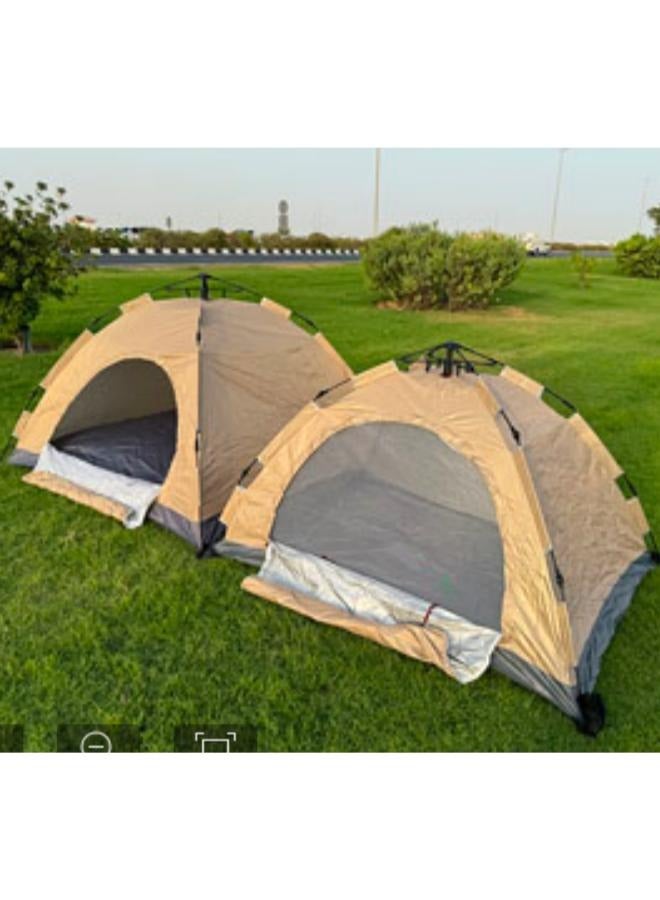 Generic Automatic Pop Up Outdoor Tent Portable Waterproof Sunscreen Tent with Carry Bag Lightweight Instant Tent for Camping and Other Outdoor Activities Size: 2*2*1.5m  - Image 5
