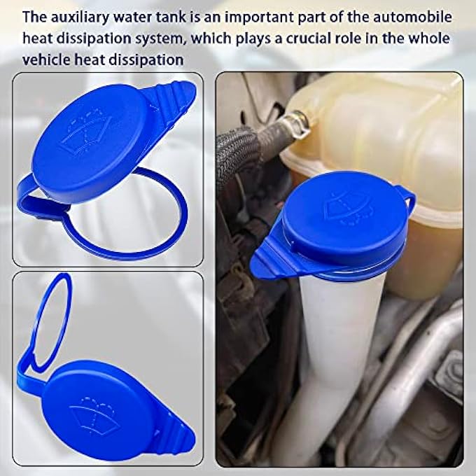 rayihni HZMM Windshield Washer Cap Replacement Cap KT1Z17632A CP9Z17A605A Compatible with 20122018 Ford Focus - Image 4