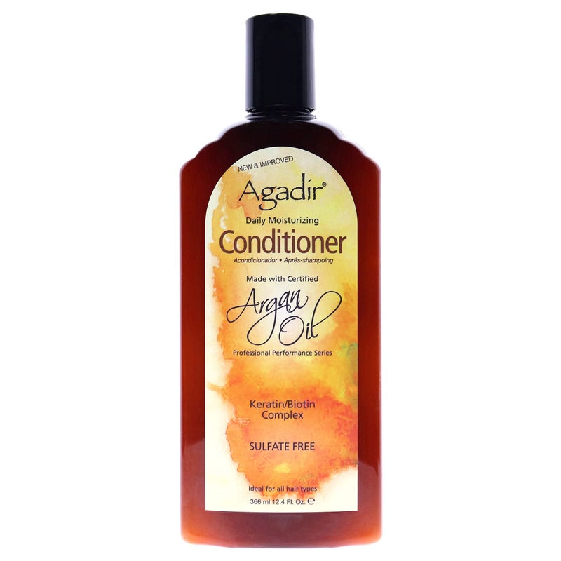 AGADIR Argan Oil Daily Moisturizing Conditioner, 12.4 Fl Oz - Image 1