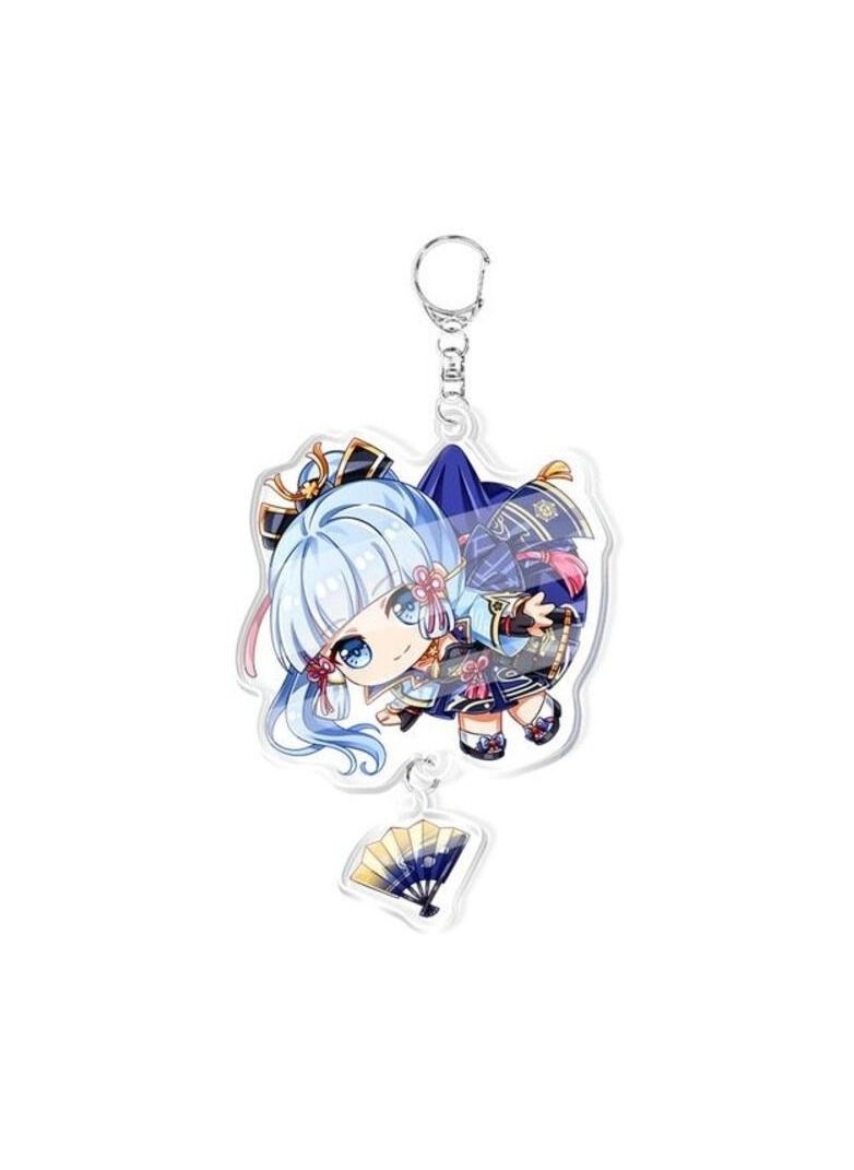 Generic - Anime Keychain Genshin Impact Chain for Women Accessories Cute Bag Pendant Key Ring Jewelry - Image 1
