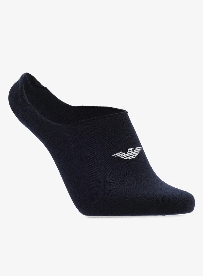 EMPORIO ARMANI  3 Pack Of Logo Liner Socks for Men | Best Price UAE