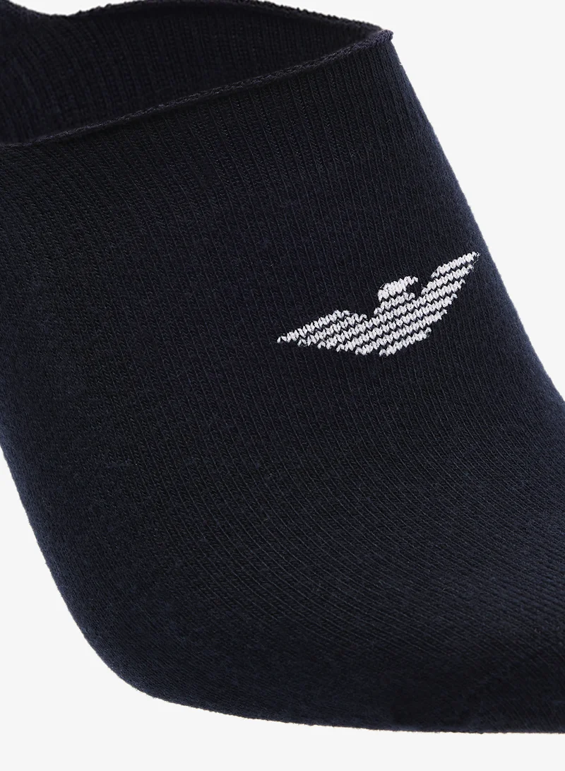 EMPORIO ARMANI  3 Pack Of Logo Liner Socks for Men | Best Price UAE