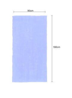 MAXQON Pack Of 2 - Beach Towel - 100% Cotton 600 GSM Over Sized (90x180cm), Highly Absorbent Bath Sheet For Pool, Beach, Fitness, Sports, Yoga, Color-White  - Image 3