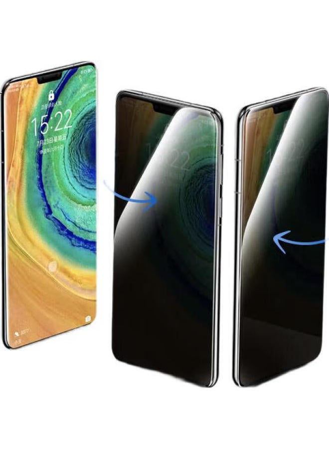 Divi Privacy Screen Protector For Huawei Mate 30 Pro, Full Coverage Curved Tempered Glass Film, Hd Anti-Drop Anti-Peeping Protective Film For Huawei Mate 30 Pro Smartphone - Image 2