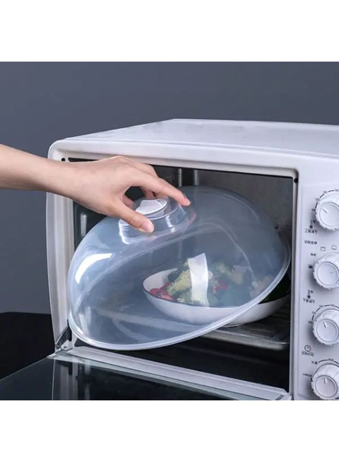 1 Pack White Food Storage Cover Plastic Fresh Keeping Lid Insect Repellent Dome Shape Ventilated Design - Image 2