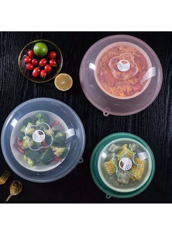 1 Pack White Food Storage Cover Plastic Fresh Keeping Lid Insect Repellent Dome Shape Ventilated Design - Image 5