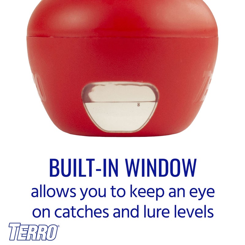 TERRO T2502 Ready-to-Use Indoor Fruit Fly Trap with Built in Window - 2 Traps + 90 day Lure Supply - Image 5