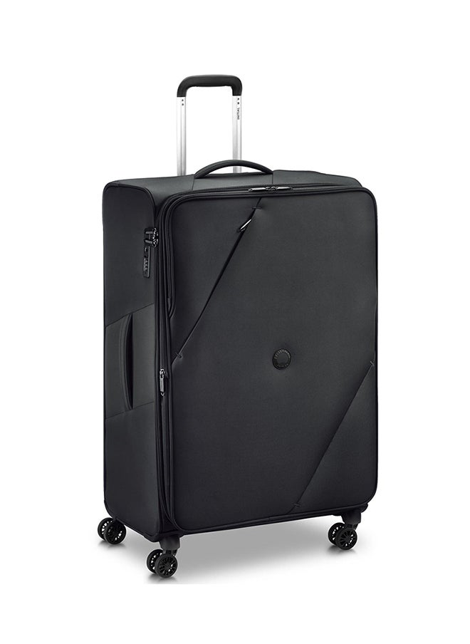 DELSEY Maringa 4 Double Wheels Expandable Soft Trolley 32 Inch Black  - Image 1