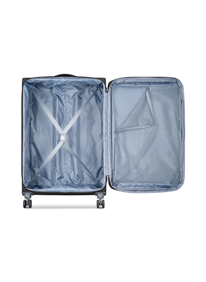 DELSEY Maringa 4 Double Wheels Expandable Soft Trolley 32 Inch Black  - Image 2