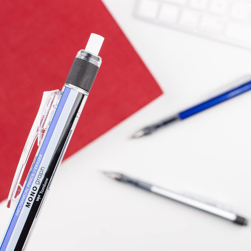 Tombow Tombow 53111 MONO Graph Mechanical Pencil Tri Color 1Pack - Image 4