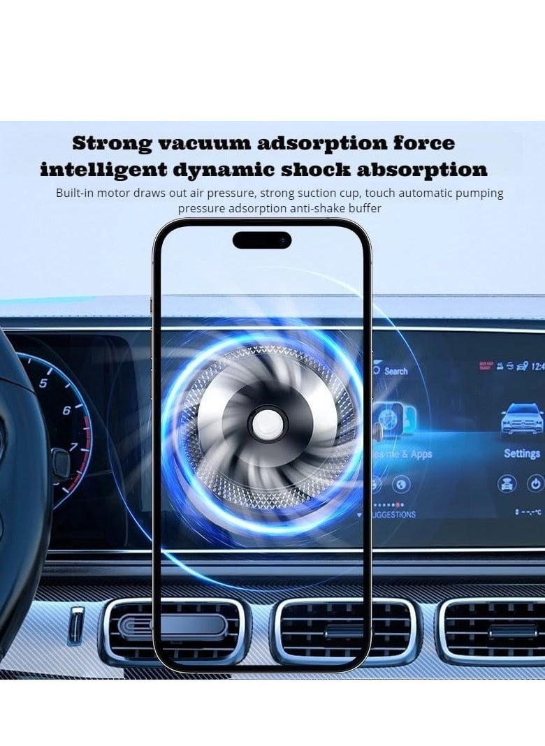 JAJEEK NEW Wireless Charging Magnetic Suction Phone Holder – Multi-Functional for Car, Home, Gym, and Office - Image 3