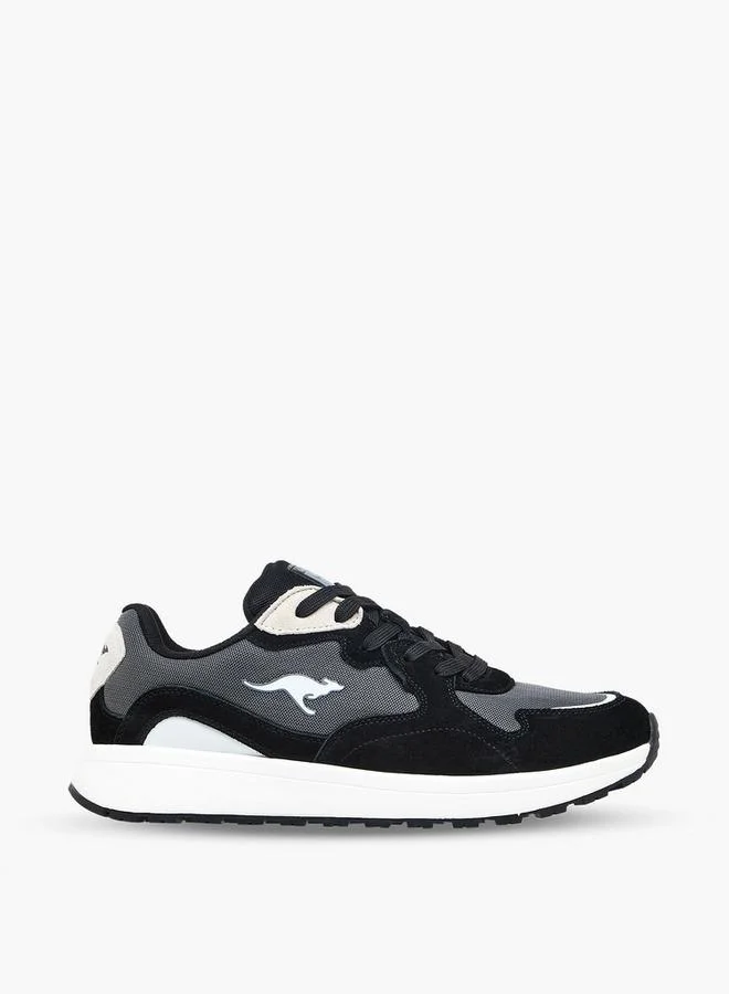 Kangaroos BLACK Men Lace-Up Sports Shoes for Men | Best Price UAE