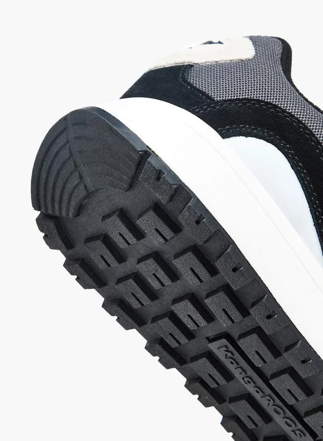 Kangaroos BLACK Men Lace-Up Sports Shoes for Men | Best Price UAE
