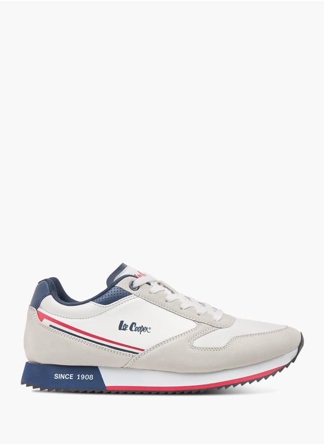 Lee Cooper - Mens Colourblock Lace-Up Sneakers - Image 1