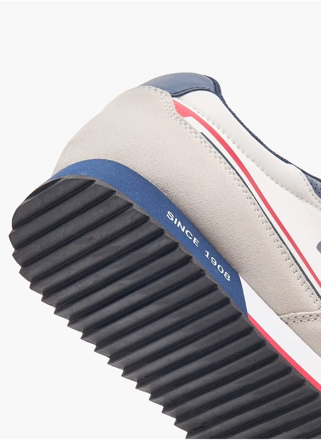 Lee Cooper - Mens Colourblock Lace-Up Sneakers - Image 1