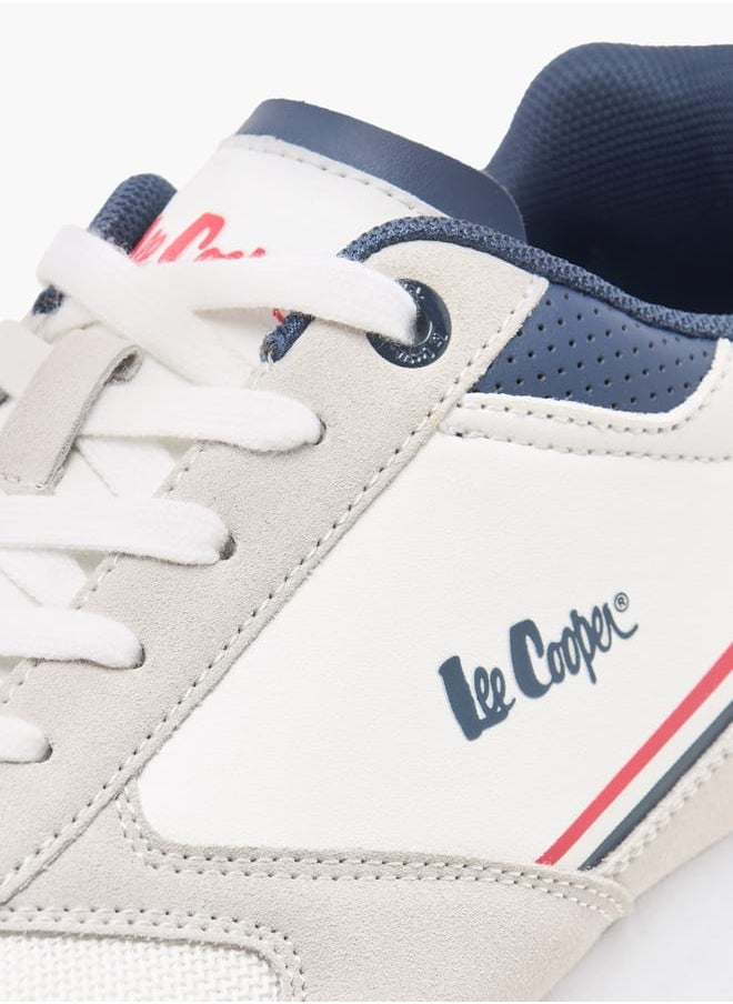 Lee Cooper - Mens Colourblock Lace-Up Sneakers - Image 1