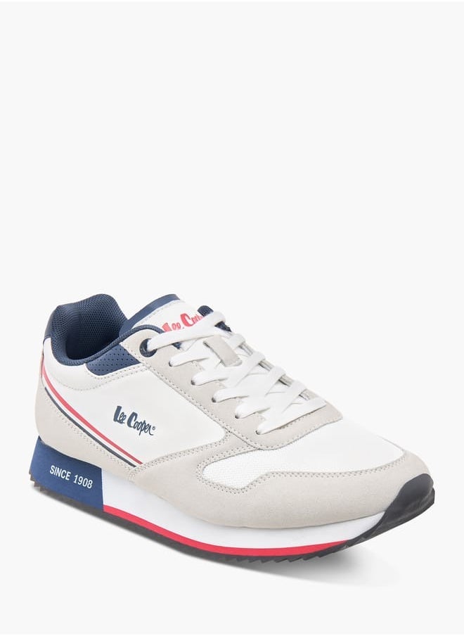 Lee Cooper - Mens Colourblock Lace-Up Sneakers - Image 1
