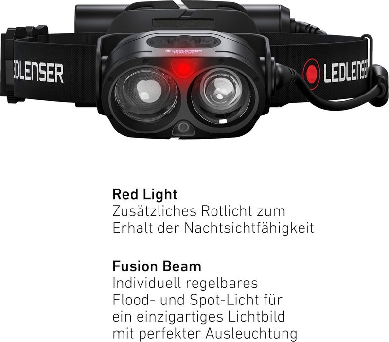 Ledlenser H19R Core 3500 Lumen Rechargeable Headlamp - Image 3
