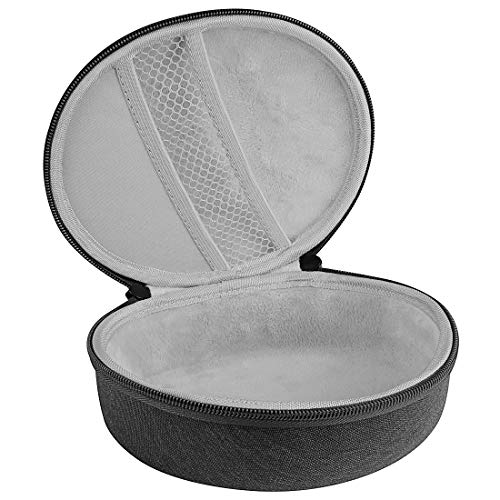 Geekria Shield Headphones Case Compatible with Sennheiser Momentum 3 Wireless, HD 350BT, HD 450BT, PXC 550 II Case, Replacement Hard Shell Travel Carrying Bag with Cable Storage (Dark Grey) - Image 2