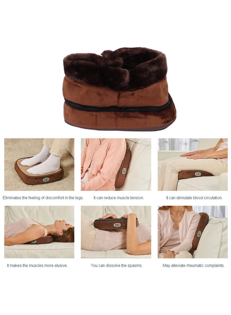 Ru syanl Foot Massager with Heating Function Foot Warmer Detachable Heating Massage Feet Warmer for Foot  - Image 5