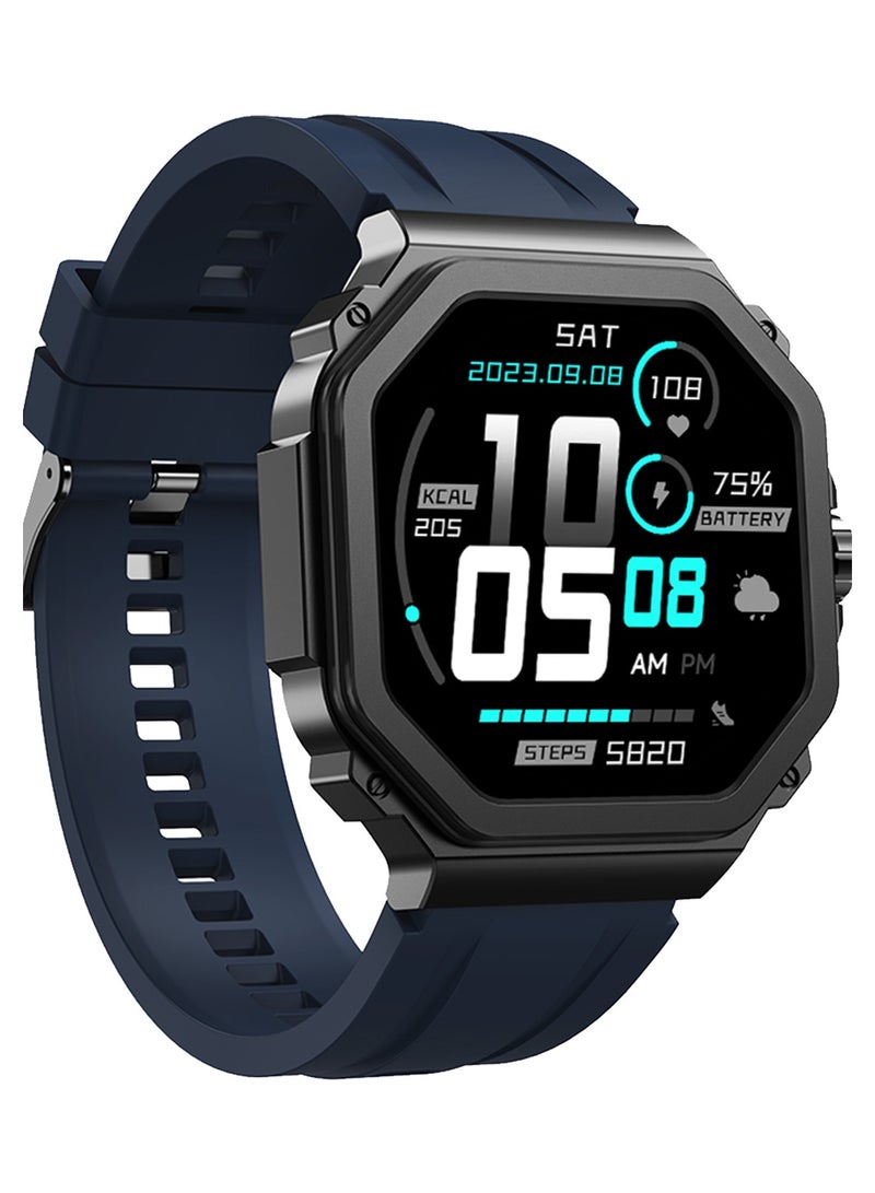 GRABIT G-TRAX Smartwatch – 1.43” AMOLED, Bluetooth Calling & Fitness, 150+ Watch Faces  - Image 1