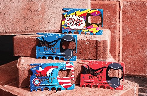 Wallet Ninja USA PRIDE Wallet Ninja - 18 in 1 Credit Card Sized Multitool - Image 2