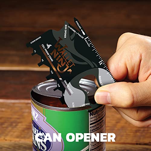 Wallet Ninja USA PRIDE Wallet Ninja - 18 in 1 Credit Card Sized Multitool - Image 4