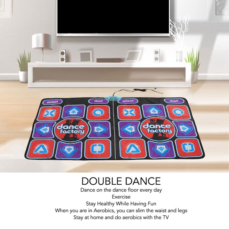 Upgraded Double User Electronic Dance Pad Musical Playmat For TV Computer Kids Adults - Image 4