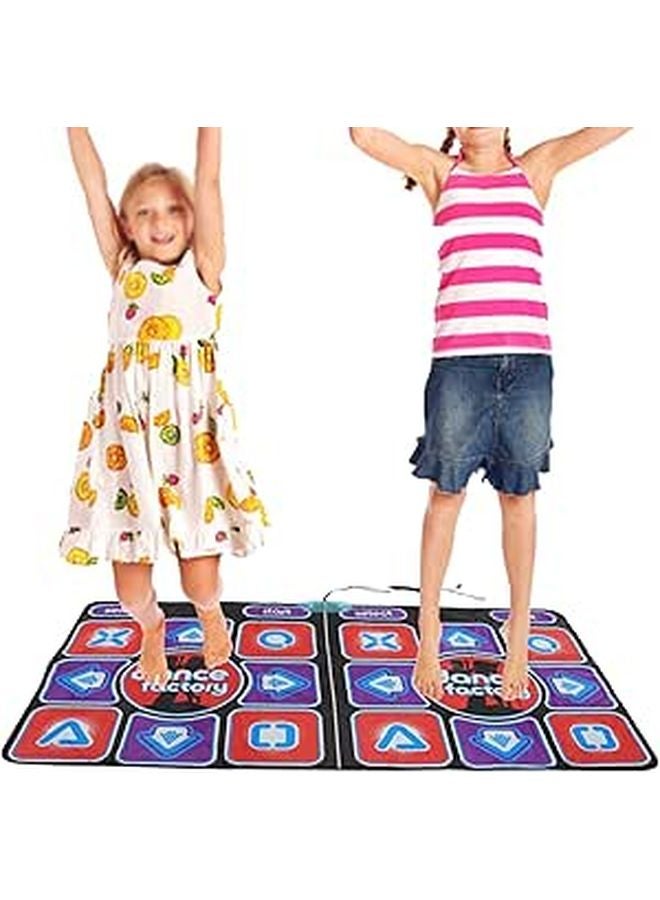 Upgraded Double User Electronic Dance Pad Musical Playmat For TV Computer Kids Adults - Image 1