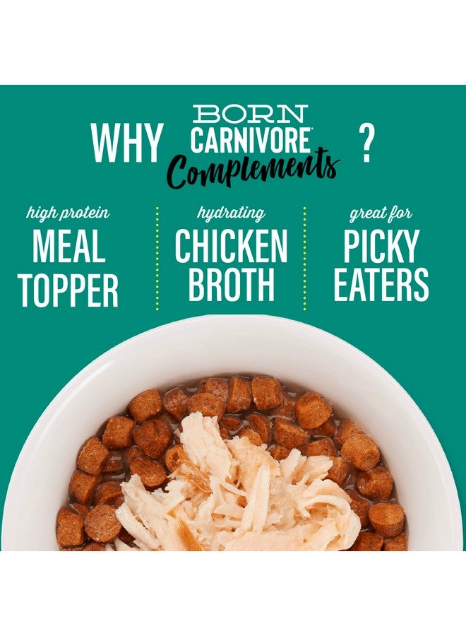 Tiki Cat Born Carnivore Complements Wet Cat Food Topper, Chicken & Salmon 2.1 Oz Pouch (12 Count) - Image 5