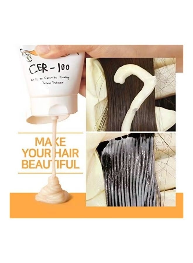 Elizavecca CER-100 Collagen Coating Hair Protein Treatment White 100ml - Image 3