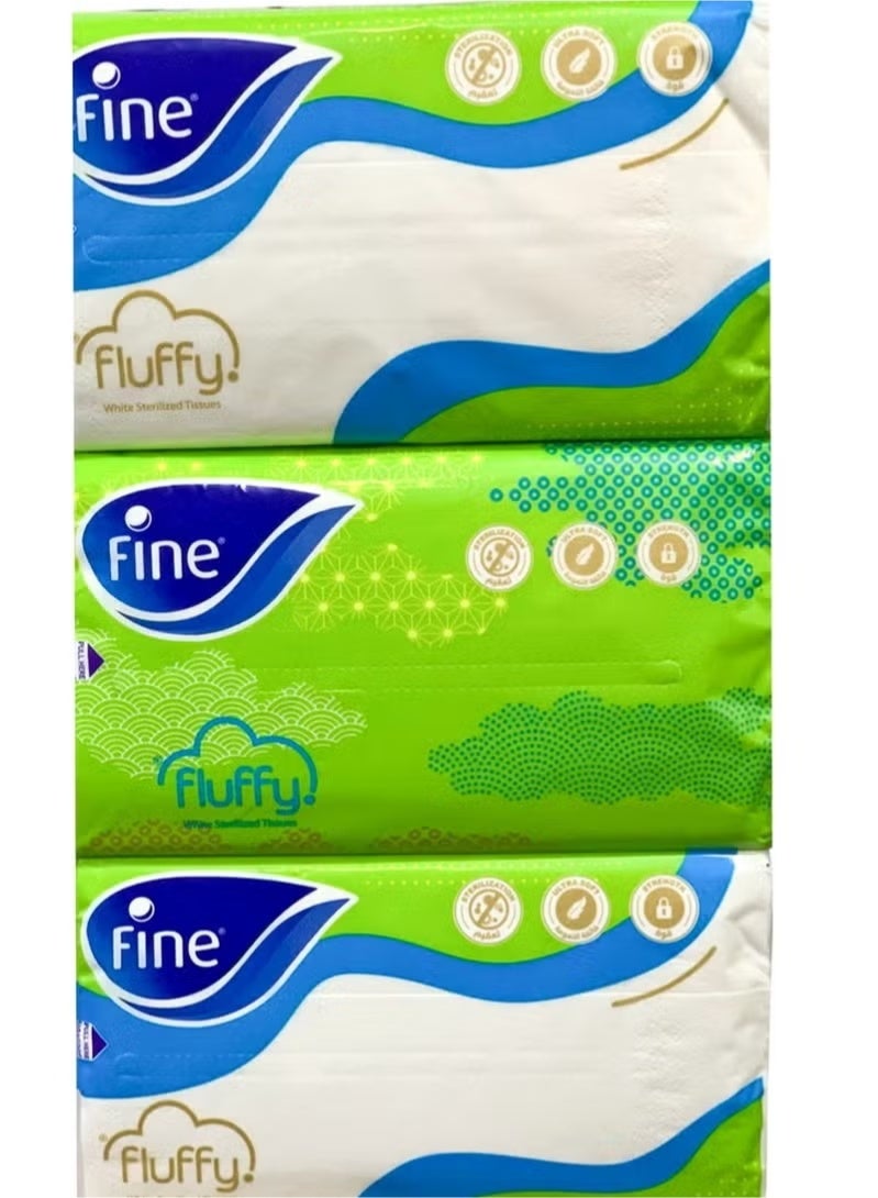 فاين بريستيج مناديل وجه فائقة النعومة – 480 منديل × 3 عبوات - Image 1