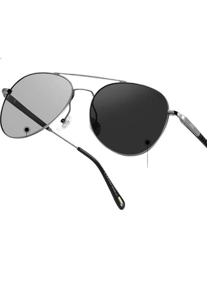 CAPONI Polarized Photochromic Sunglasses Men Day And Night Dual-Use Driving Special Eyewear Anti-Uv With Prescription Compatible - Image 2