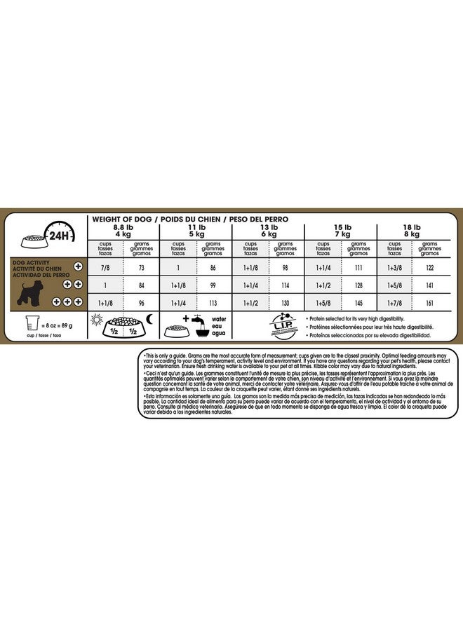 رويال كانين طعام جاف خاص بالكلاب من سلالة الشناوزر القزمية البالغة، كيس 10 رطل - Image 3