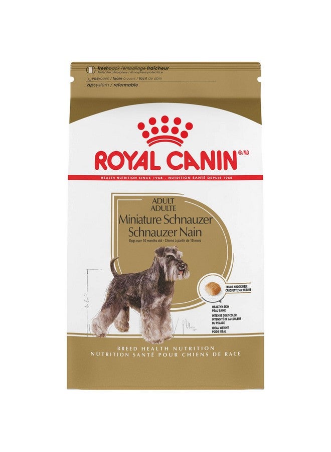 رويال كانين طعام جاف خاص بالكلاب من سلالة الشناوزر القزمية البالغة، كيس 10 رطل - Image 1