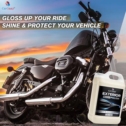 CAR SAAZ Exterior Car & Bike Body Polish 5 Ltr. | Instant Shine & Protects | Premium Polish for Car & Bike Exterior Body | Works On All Paints & Increase Surface Life | High Gloss, Long Lasting Polish - Image 4