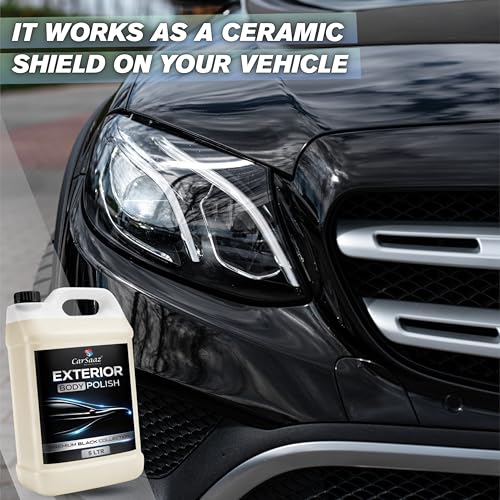 CAR SAAZ Exterior Car & Bike Body Polish 5 Ltr. | Instant Shine & Protects | Premium Polish for Car & Bike Exterior Body | Works On All Paints & Increase Surface Life | High Gloss, Long Lasting Polish - Image 5