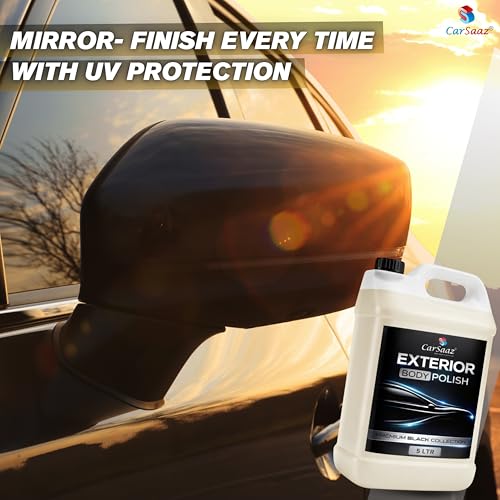 CAR SAAZ Exterior Car & Bike Body Polish 5 Ltr. | Instant Shine & Protects | Premium Polish for Car & Bike Exterior Body | Works On All Paints & Increase Surface Life | High Gloss, Long Lasting Polish - Image 3
