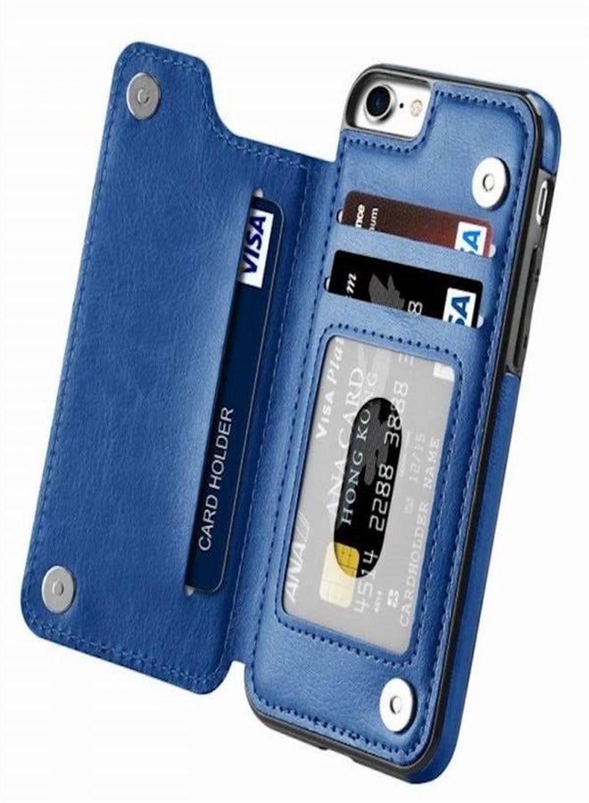 Protective Wallet Case Cover For Apple iPhone 7/8 - Image 1